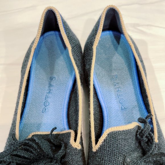 ROTHY’S The Merino Tassel Loafer Black Diamond - Limited Edition - Picture 11 of 14